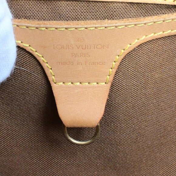 LOUIS VUITTON LV Logo Ellipse PM Hand Bag Monogram Leather Brown - Picture 12 of 15
